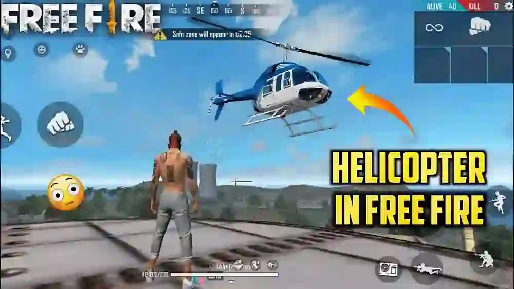 Free Fire helicopter