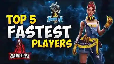 Top 5 Best Free Fire Players