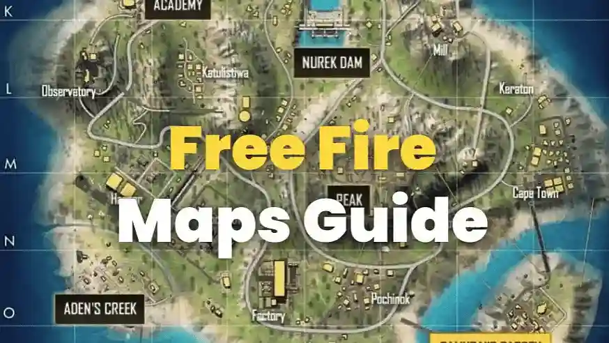 free fire maps