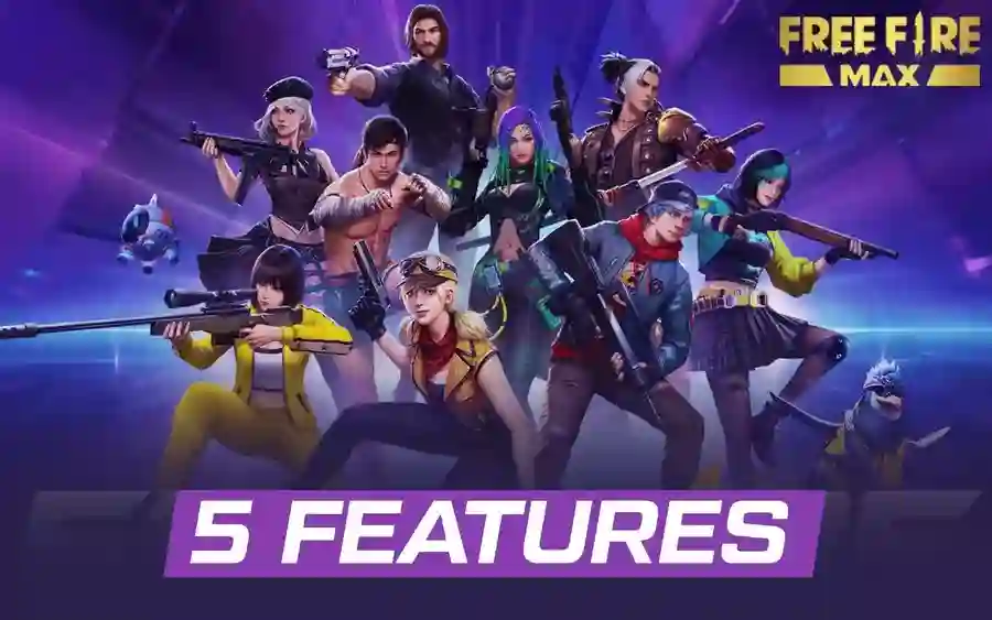 free fire max features